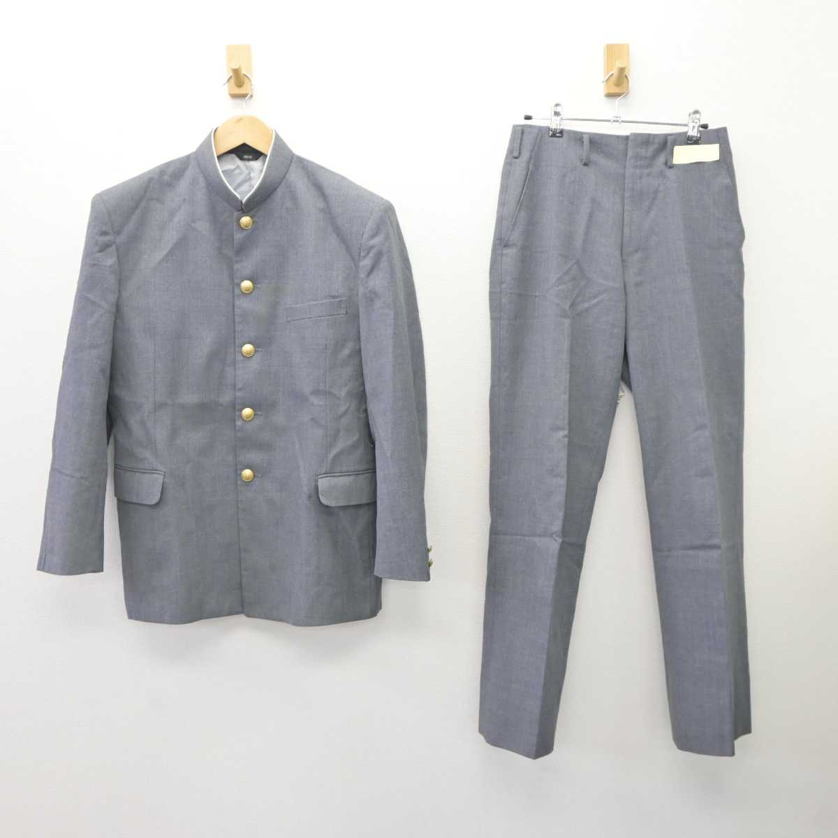 【中古】佐賀県 佐賀工業高等学校 男子制服 2点 (学ラン・ズボン) sf060410