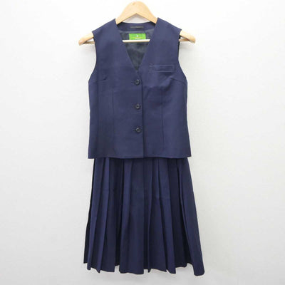 【中古】佐賀県 三養基高等学校 女子制服 5点 (ブレザー・ベスト・スカート) sf060413