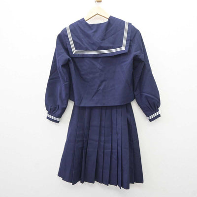 【中古】大阪府 佐野中学校 女子制服 2点 (セーラー服・スカート) sf060415