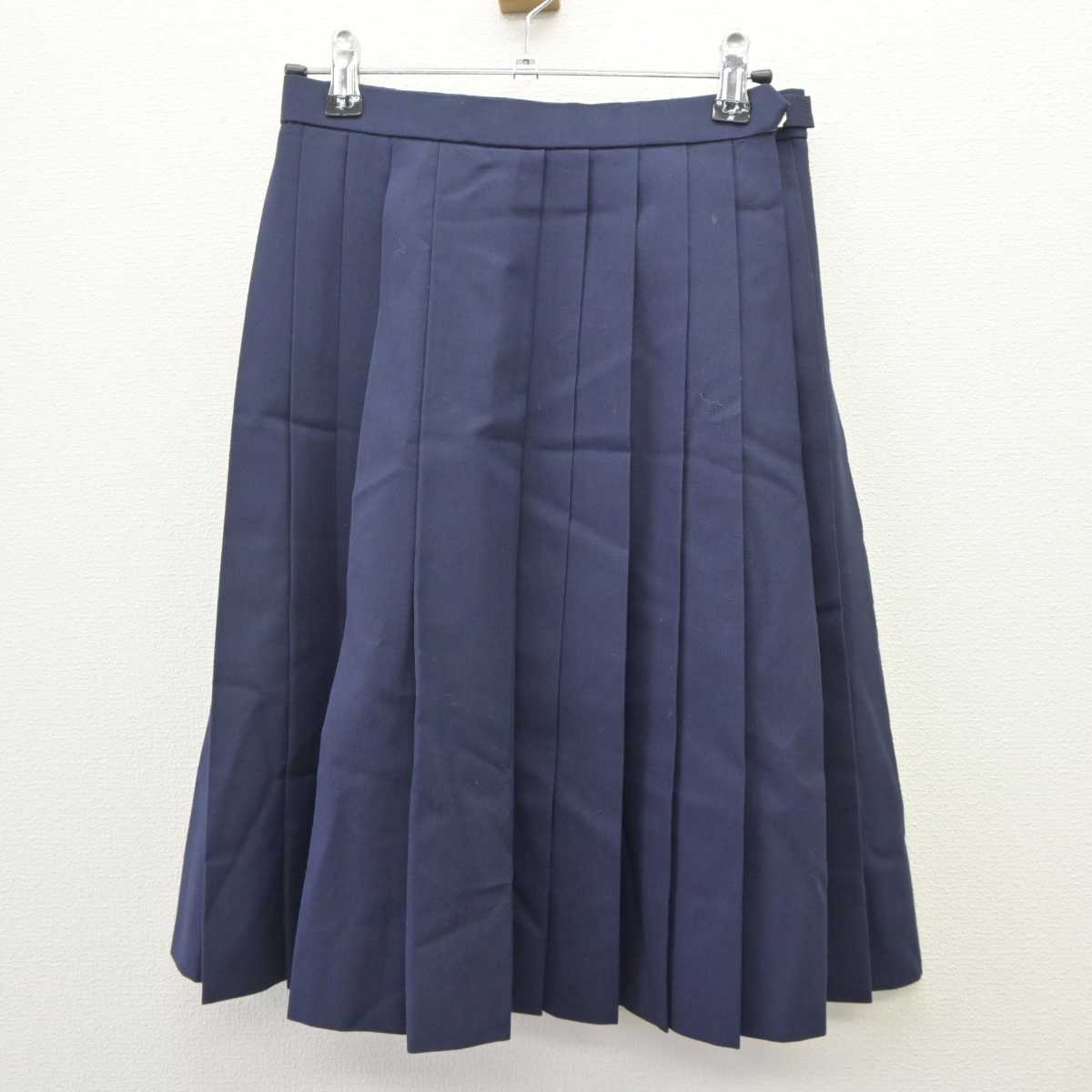 【中古】大阪府 佐野中学校 女子制服 2点 (スカート・スカート) sf060417