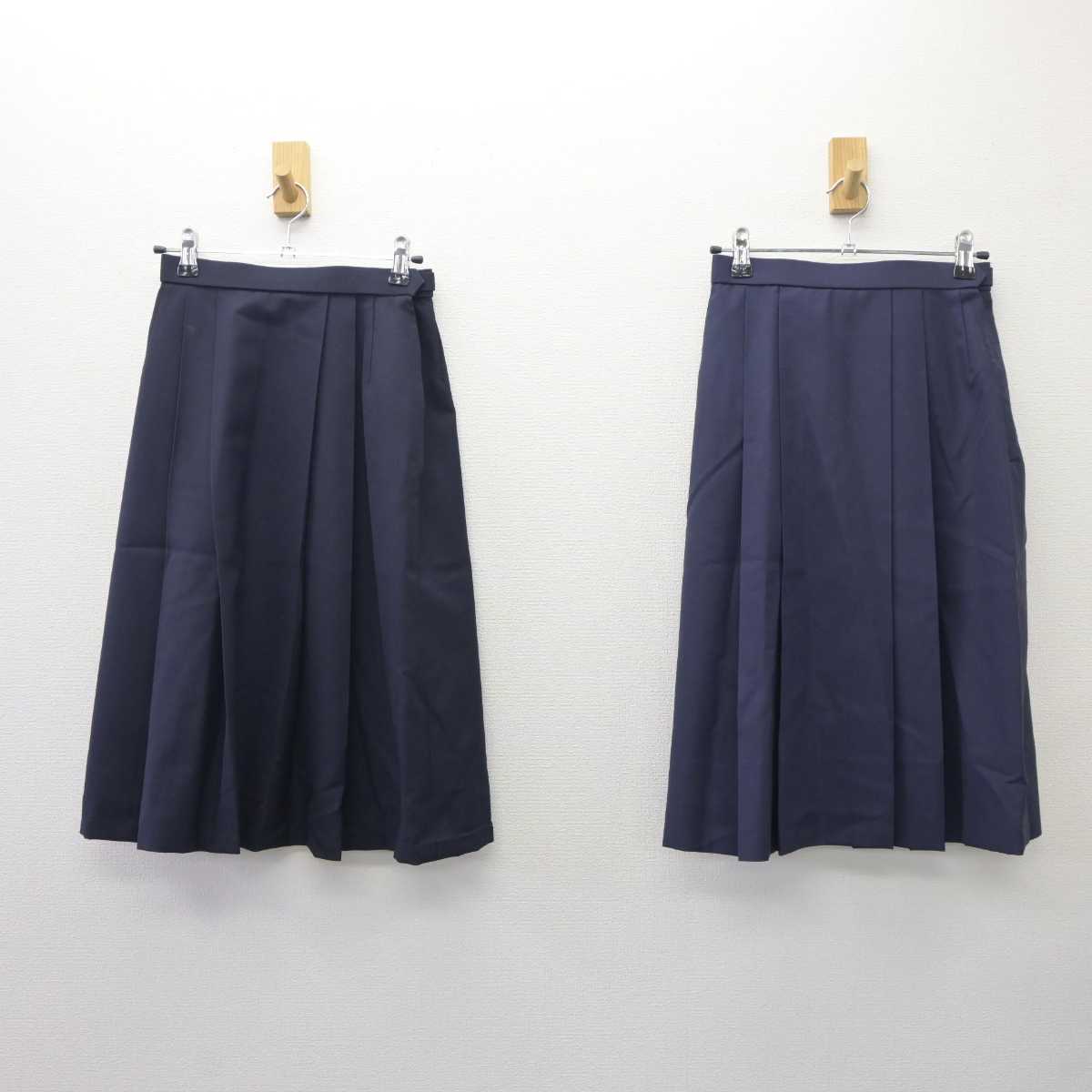 【中古】東京都 足立区立第四中学校 女子制服 2点 (スカート) sf060419