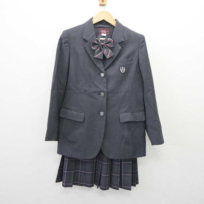 【中古】東京都 小平高等学校 女子制服 3点 (ブレザー・スカート) sf060423