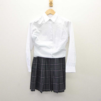 【中古】東京都 小平高等学校 女子制服 2点 (シャツ・スカート) sf060424