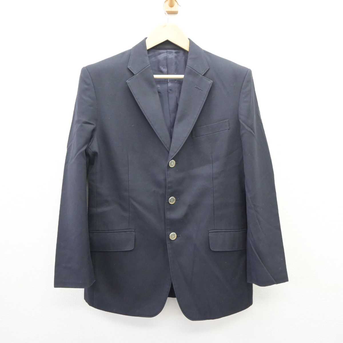 【中古】東京都 葛飾野高等学校 男子制服 5点 (ブレザー・ズボン) sf060426