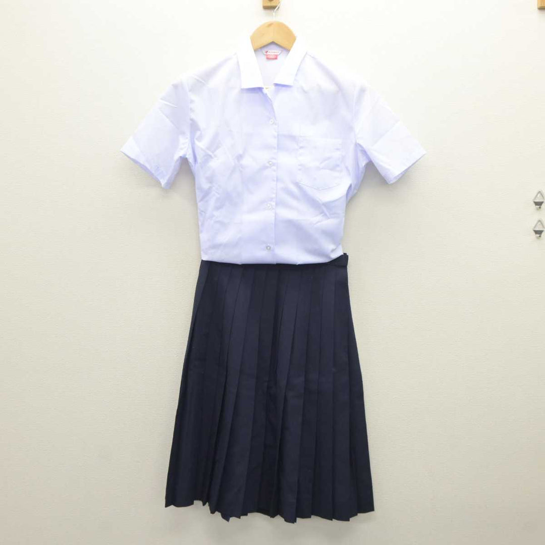 【中古】岐阜県 各務原中央中学校 女子制服 2点 (シャツ・スカート) sf060441 | 中古制服通販パレイド