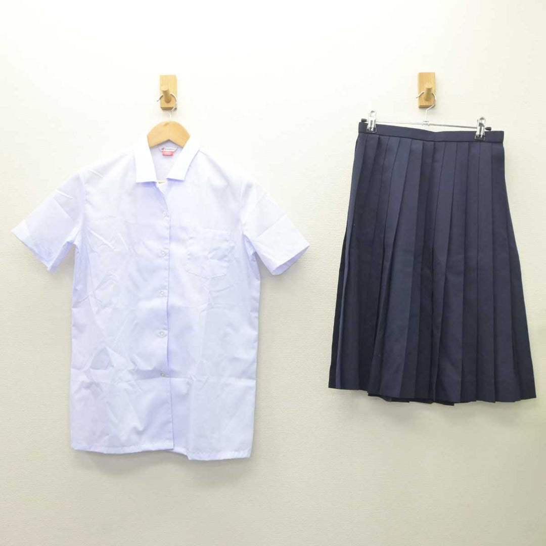 【中古】岐阜県 各務原中央中学校 女子制服 2点 (シャツ・スカート) sf060441 | 中古制服通販パレイド