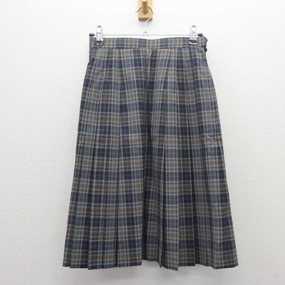 【中古】埼玉県 桜木中学校/旧制服 女子制服 3点 (ニットベスト・シャツ・スカート) sf060446