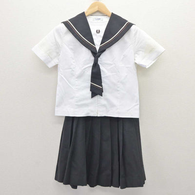 【中古】岩手県 岩谷堂高等学校 女子制服 3点 (セーラー服・スカート) sf060454