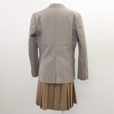 【中古】福島県 福島東高等学校 女子制服 2点 (ブレザー・スカート) sf060455