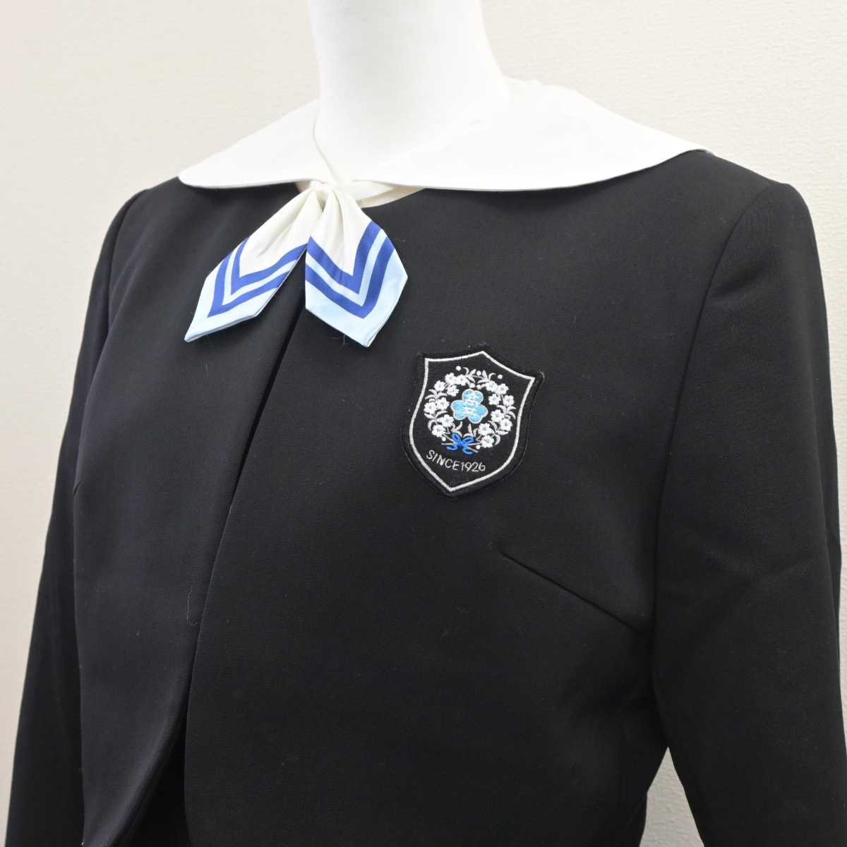 【中古】東京都 瀧野川女子学園中学高等学校 女子制服 4点 (ブレザー・シャツ・ジャンパースカート) sf060456