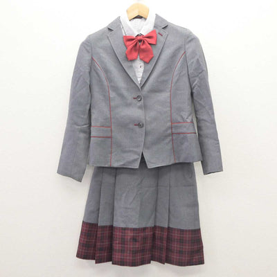 【中古】神奈川県 北鎌倉女子学園中学校?高等学校 女子制服 4点 (ブレザー・シャツ・スカート) sf060458