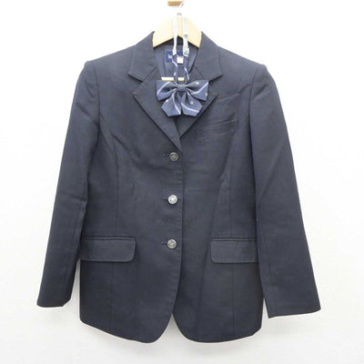 【中古】千葉県 生浜高等学校 女子制服 4点 (ブレザー・スカート) sf060465