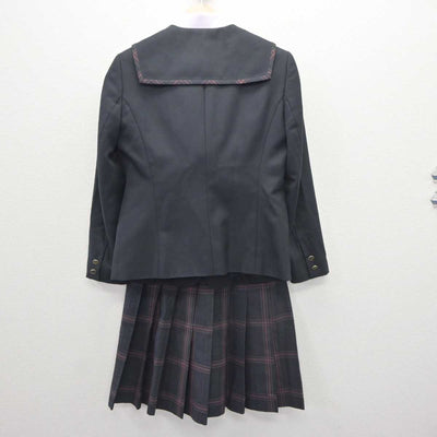 【中古】福岡県 九州産業大学付属九州産業高等学校 女子制服 4点 (ブレザー・シャツ・スカート) sf060466