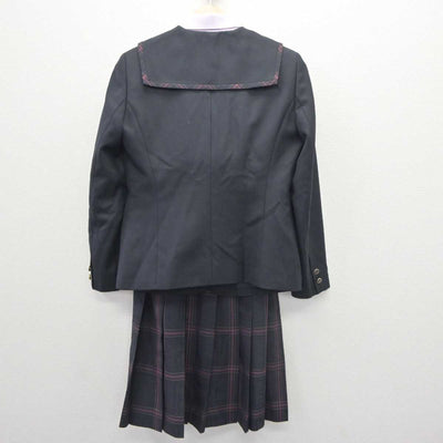 【中古】福岡県 九州産業大学付属九州産業高等学校 女子制服 4点 (ブレザー・シャツ・スカート) sf060467