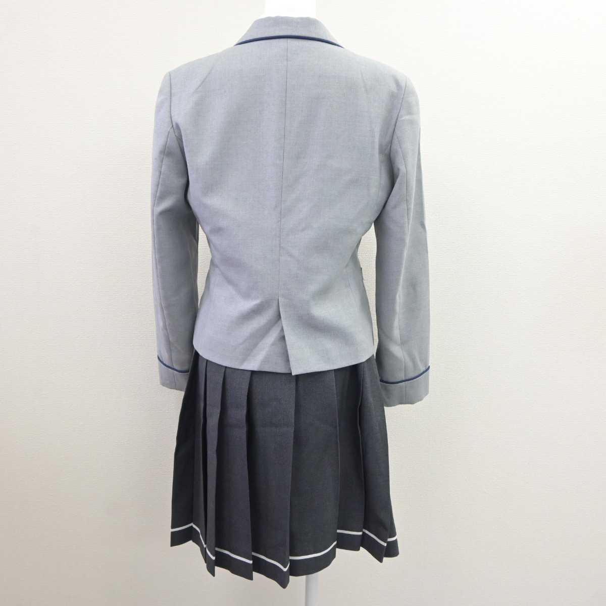 【中古】広島県 進徳女子高等学校 女子制服 4点 (ブレザー・シャツ・スカート) sf060492