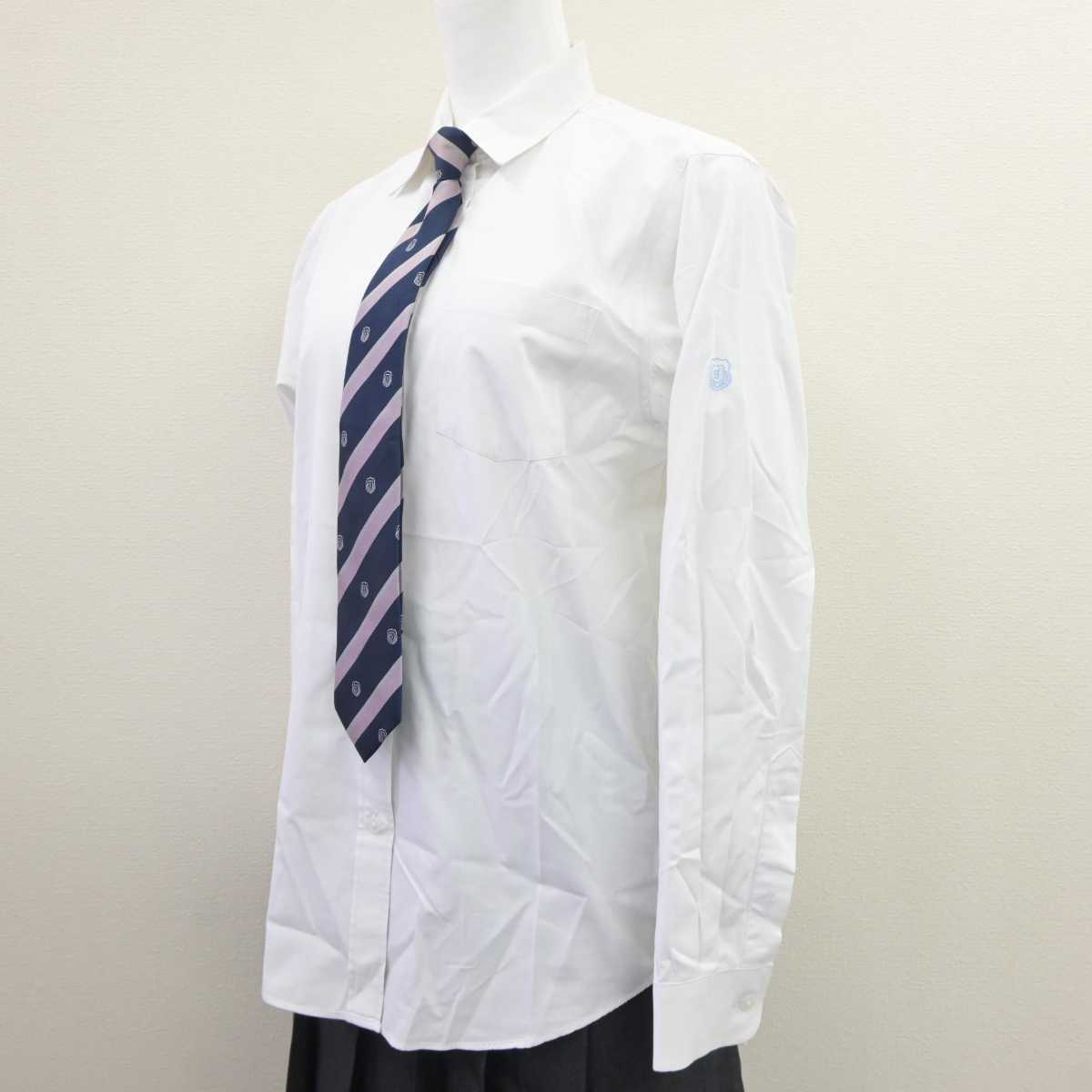 【中古】広島県 進徳女子高等学校 女子制服 4点 (ブレザー・シャツ・スカート) sf060492