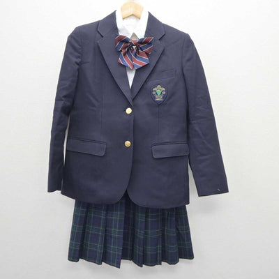 【中古】神奈川県 星槎中学校 女子制服 5点 (ブレザー・シャツ・スカート) sf060502