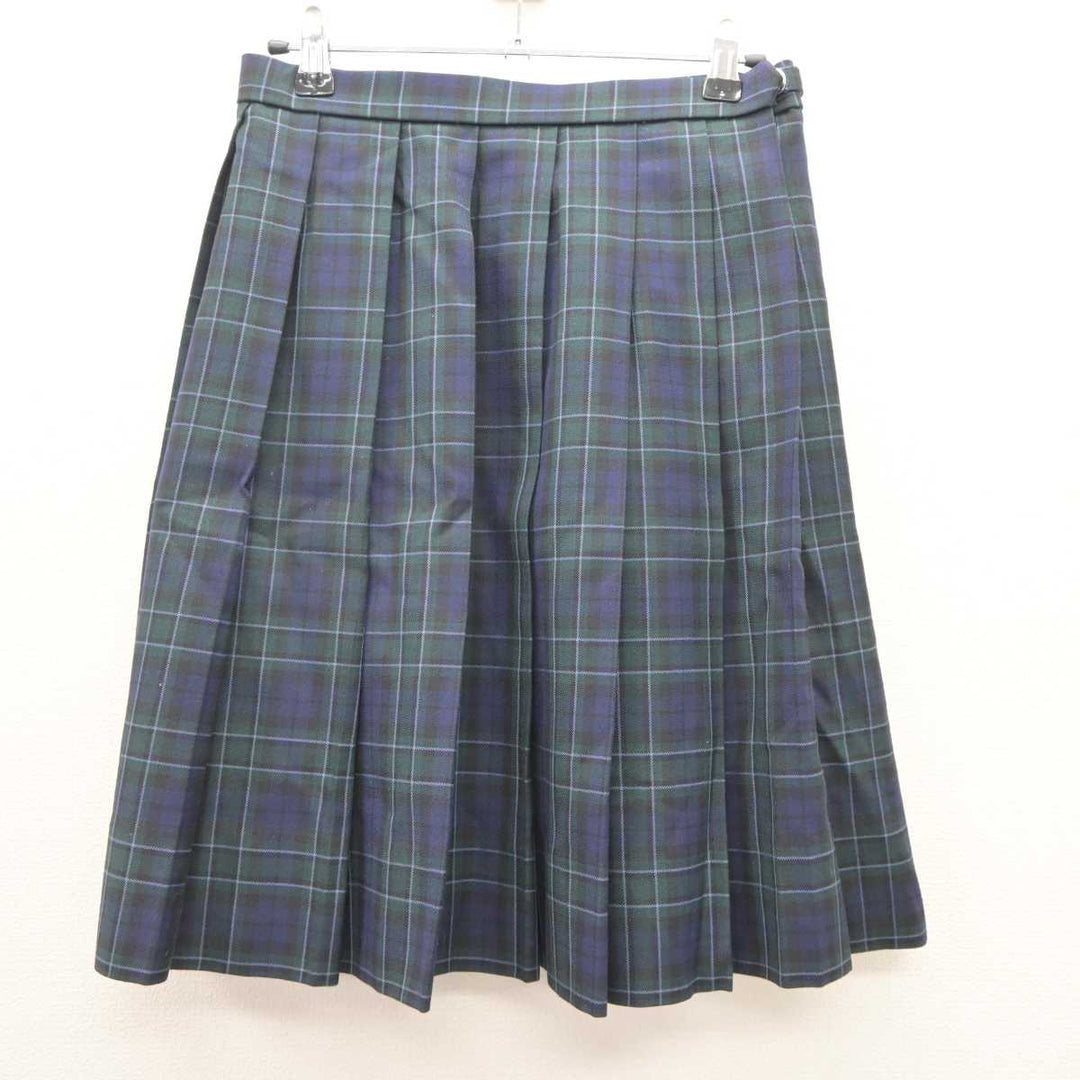 中古】神奈川県 星槎中学校 女子制服 5点 (ブレザー・シャツ・スカート
