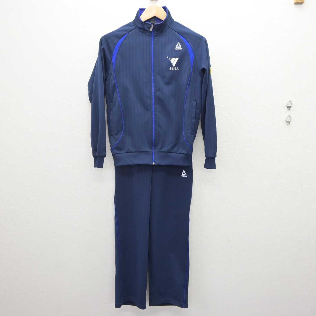 【中古】神奈川県 星槎中学校 女子制服 2点 (ジャージ 上・ジャージ 下) sf060504