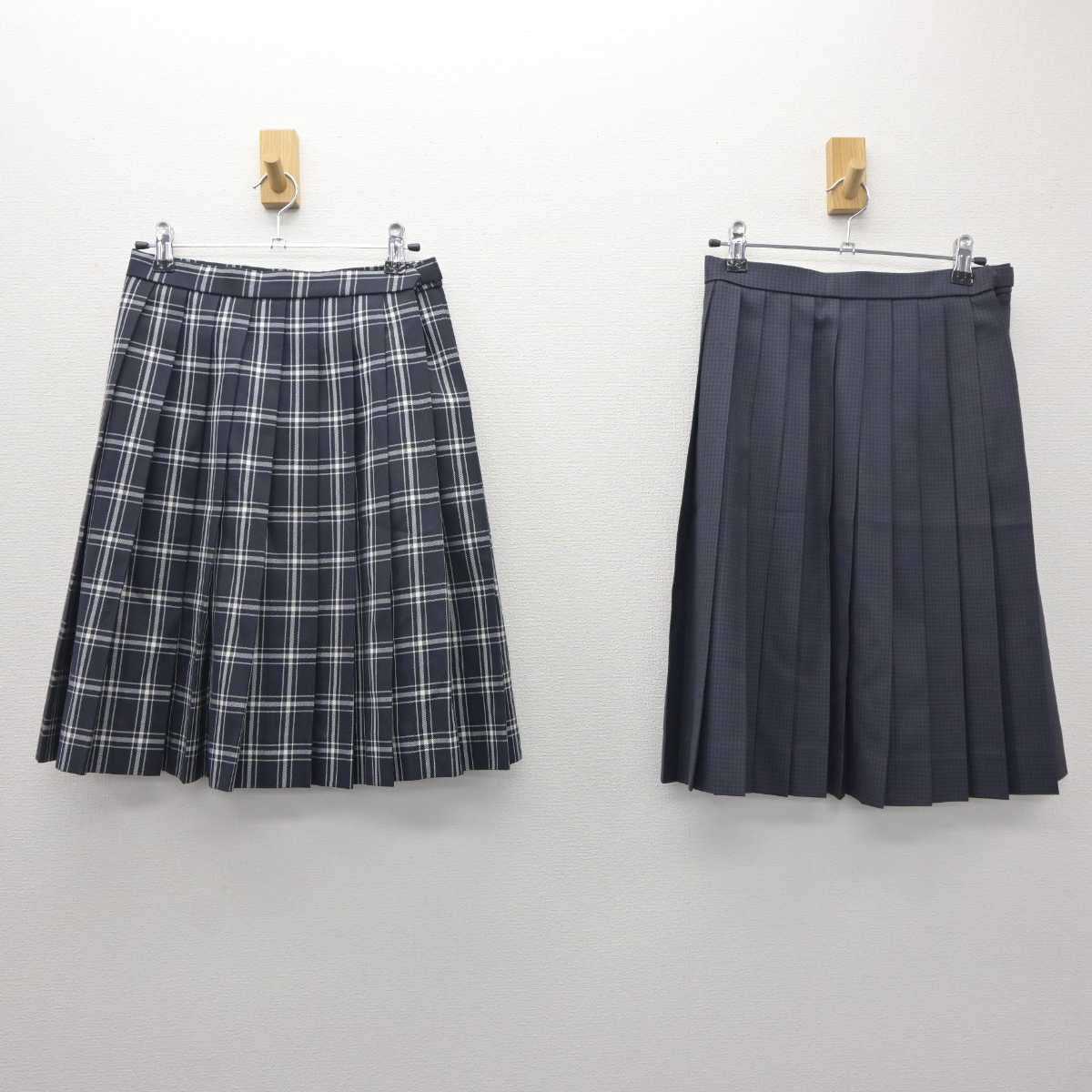 【中古】岡山県 西大寺高等学校 女子制服 3点 (ブレザー・スカート・スカート) sf060514