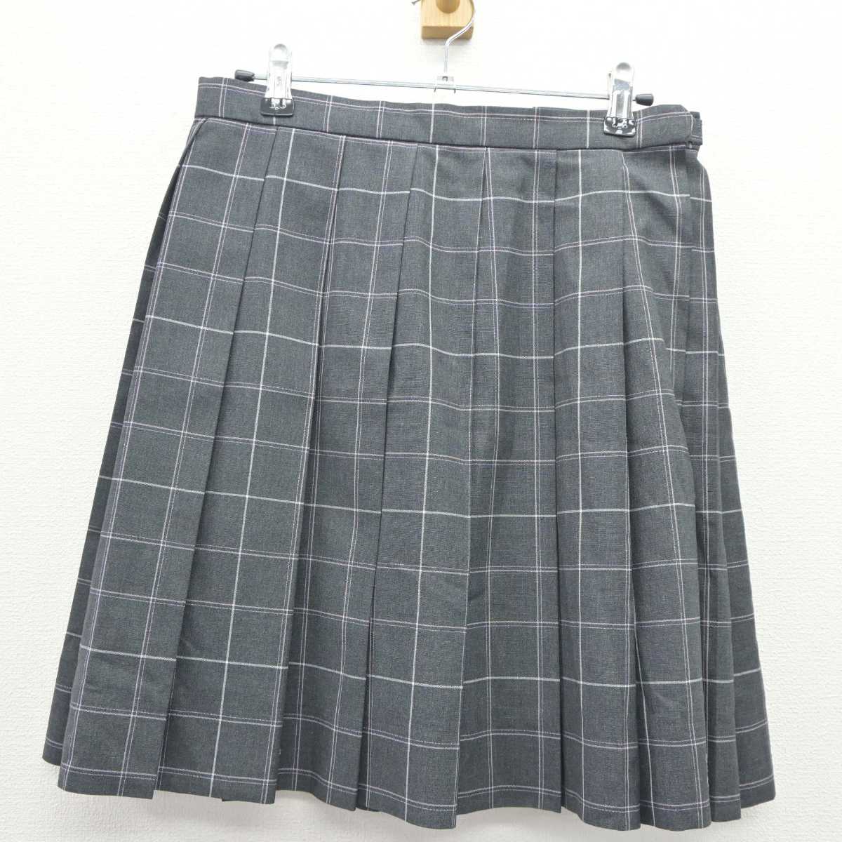 【中古】大阪府 久米田高等学校 女子制服 3点 (シャツ・スカート) sf060518