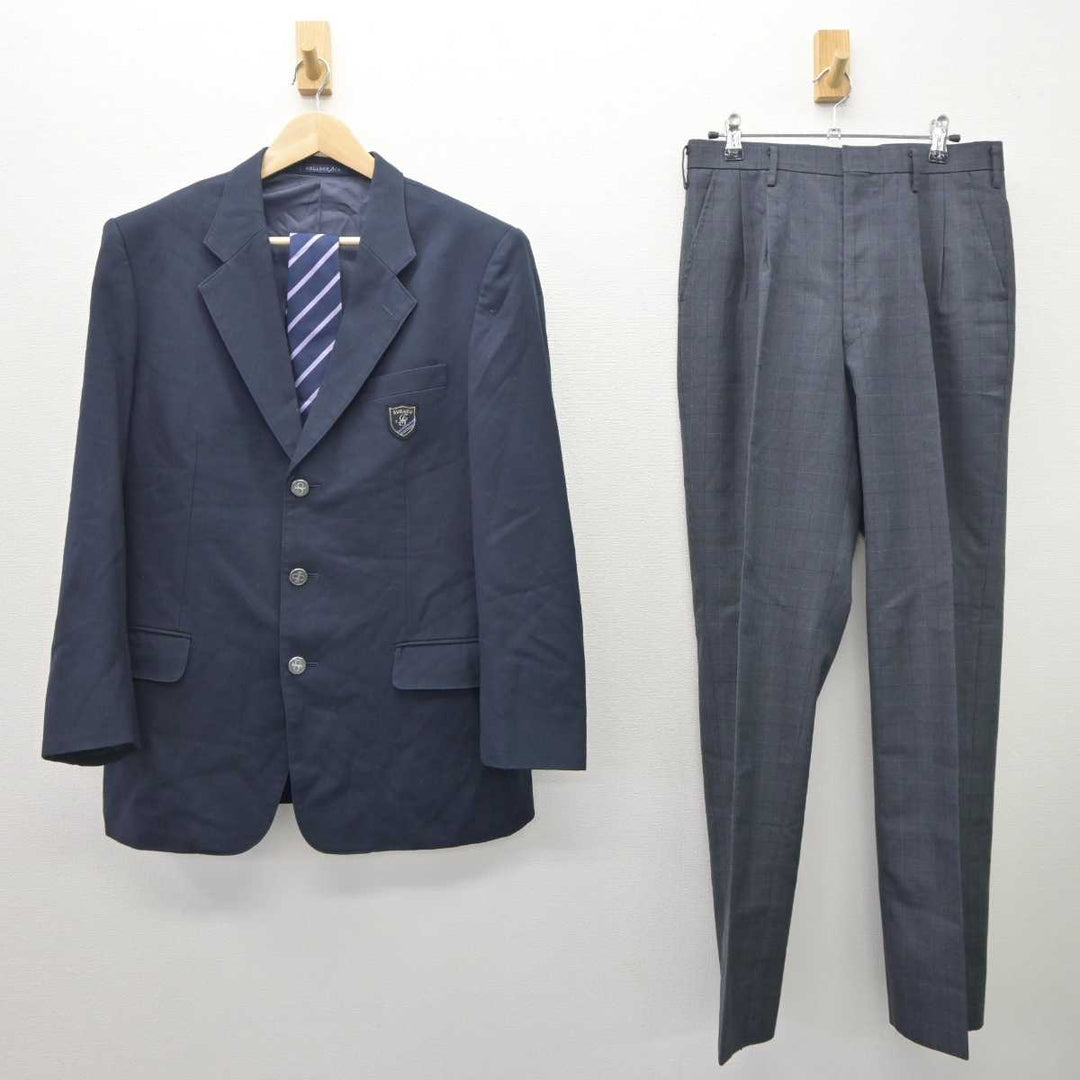 中古】千葉県 市川昴高等学校 男子制服 3点 (ブレザー・ズボン) sf060522 | 中古制服通販パレイド