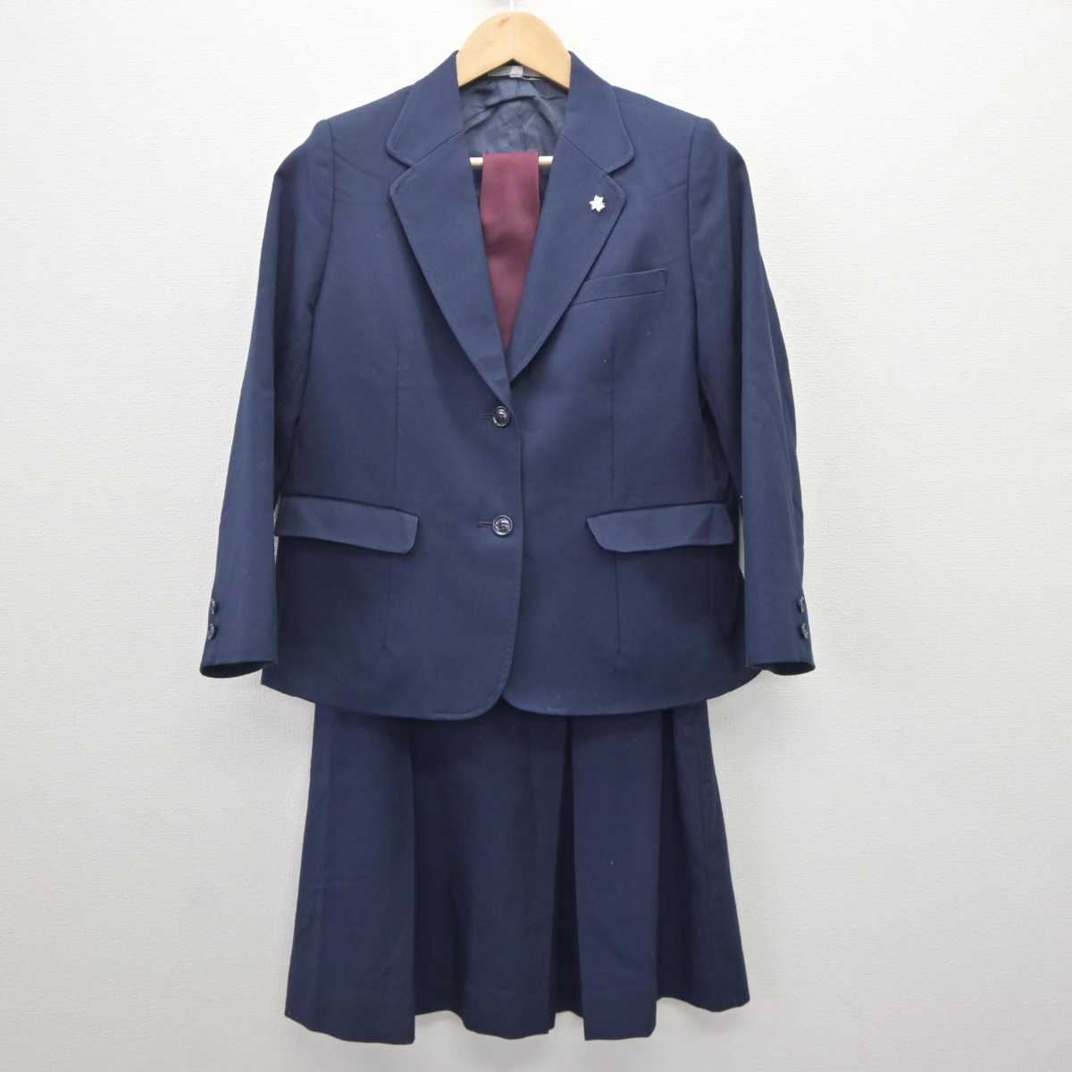 【中古】埼玉県 伊奈学園総合高等学校 女子制服 5点 (ブレザー・ベスト・スカート) sf060529