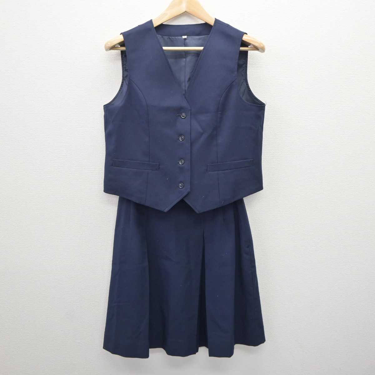 【中古】埼玉県 伊奈学園総合高等学校 女子制服 5点 (ブレザー・ベスト・スカート) sf060529