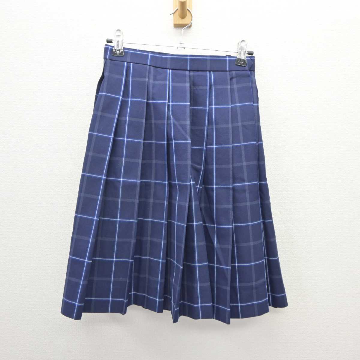 【中古】東京都 駒込高等学校 女子制服 3点 (シャツ・スカート) sf060551