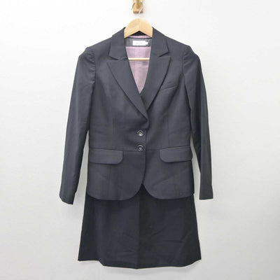 【中古】 事務服 女子制服 3点 (ジャケット・ベスト・スカート) sf060556