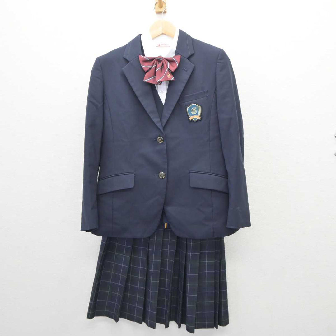 【中古】奈良県 五條高等学校 女子制服 5点 (ブレザー・シャツ・ベスト・スカート) sf060561 | 中古制服通販パレイド