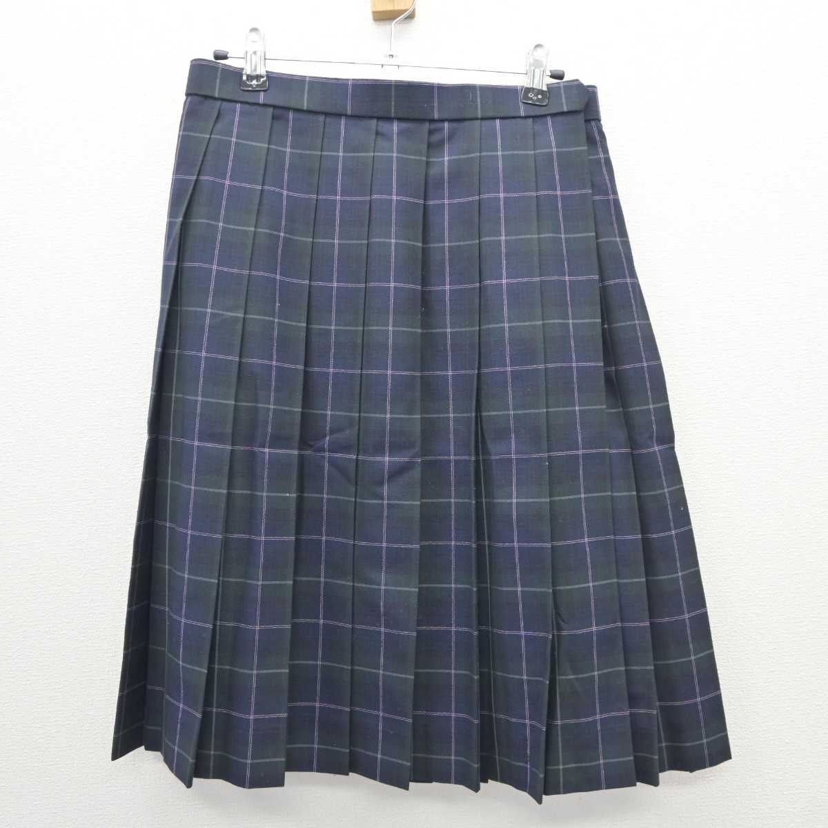 【中古】奈良県 五條高等学校 女子制服 2点 (シャツ・スカート) sf060563