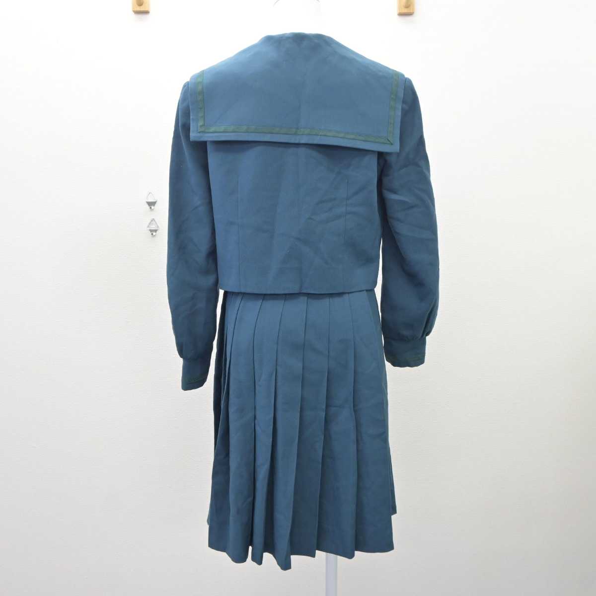 【中古】千葉県 成田国際高等学校 女子制服 3点 (セーラー服・スカート) sf060566