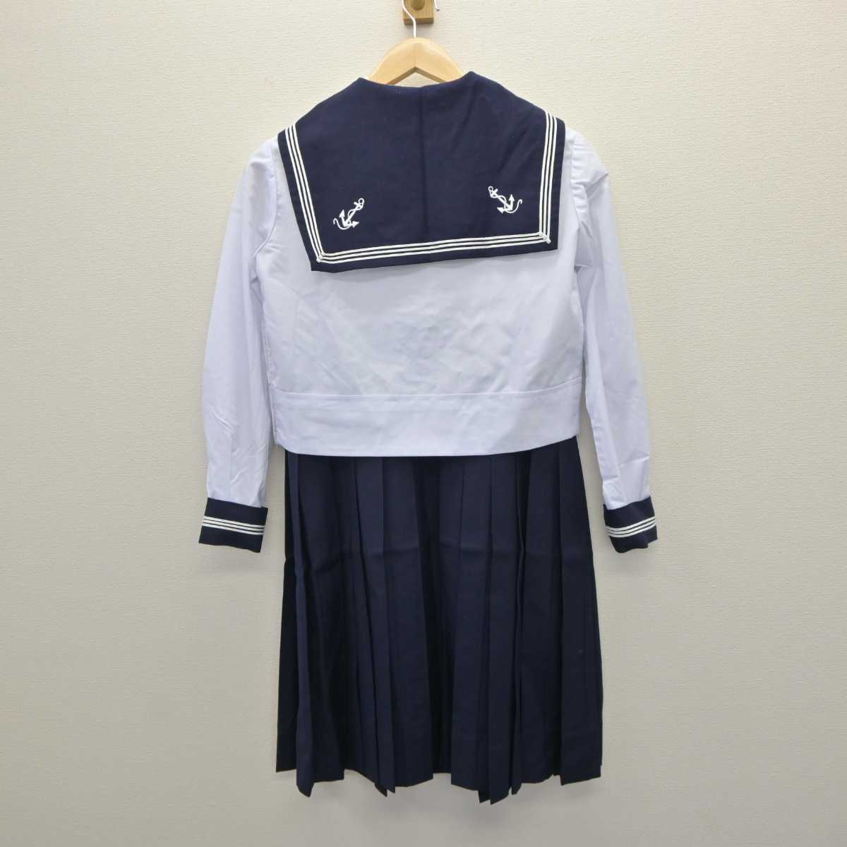 【中古】東京都 雙葉高等学校 女子制服 3点 (セーラー服・スカート) sf060583