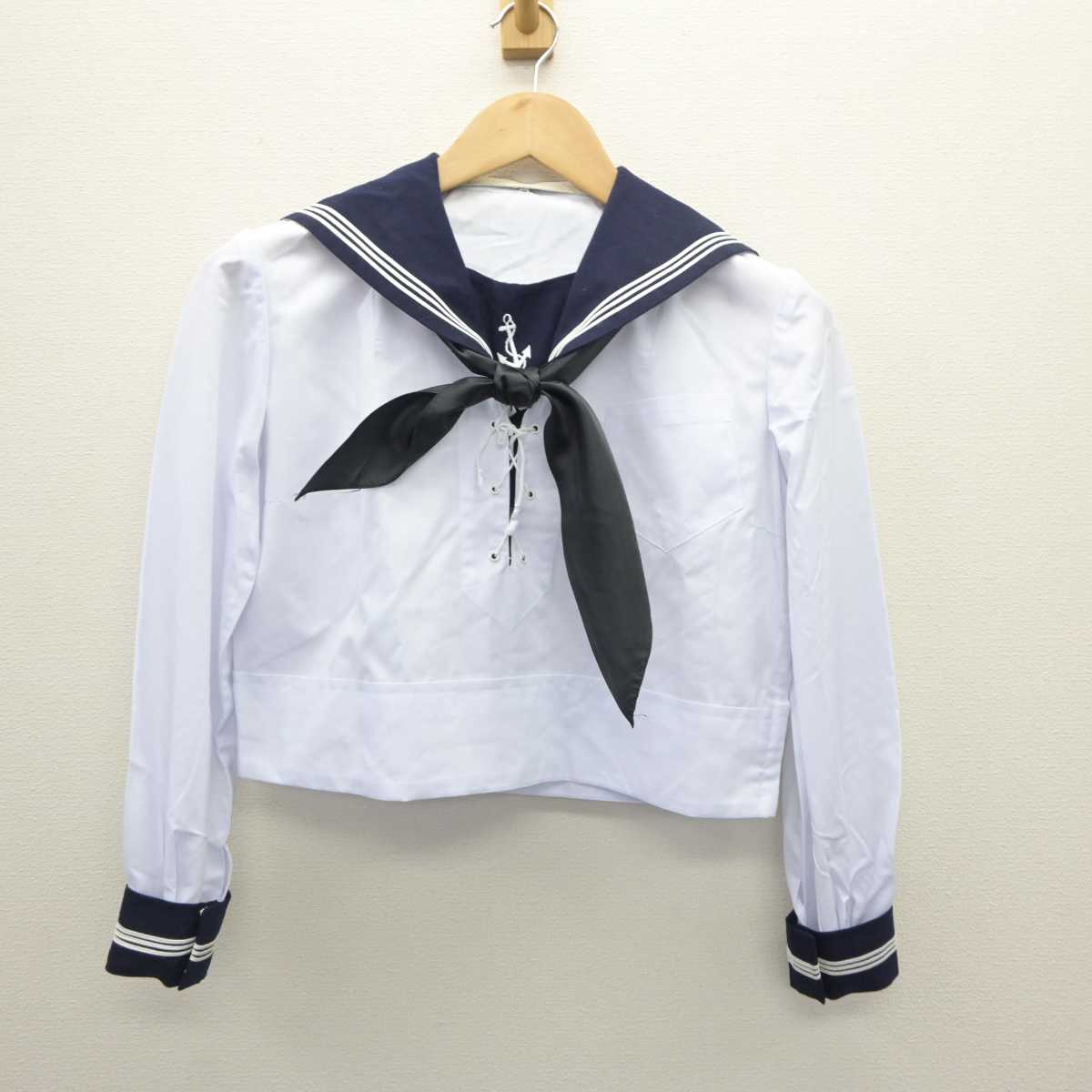 【中古】東京都 雙葉高等学校 女子制服 3点 (セーラー服・スカート) sf060583