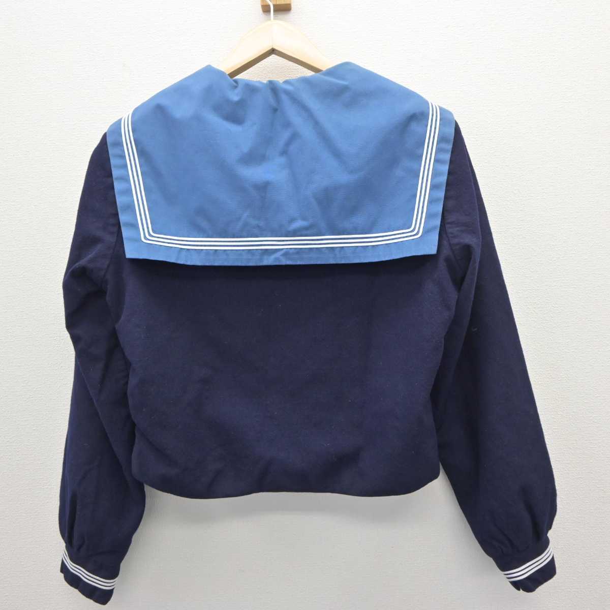 【中古】大阪府 清水谷高等学校 女子制服 2点 (セーラー服) sf060586