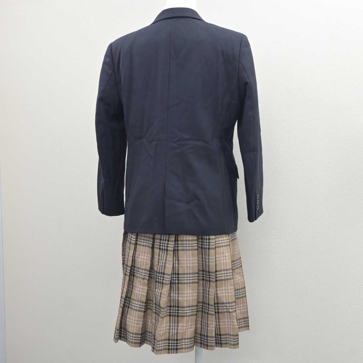 【中古】福岡県 誠修高等学校 女子制服 4点 (ブレザー・シャツ・スカート) sf060595