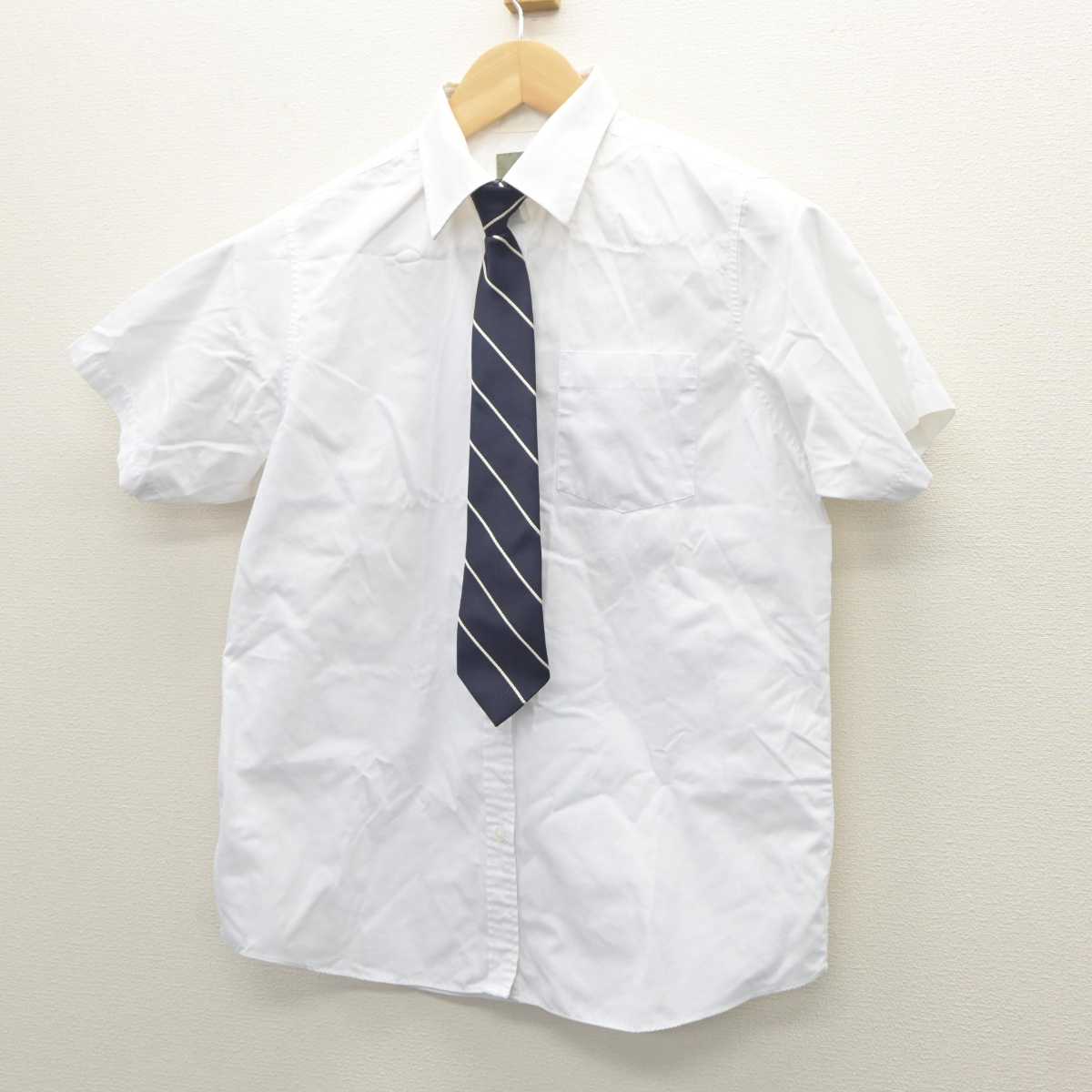 【中古】福岡県 誠修高等学校 女子制服 3点 (シャツ・スカート) sf060601