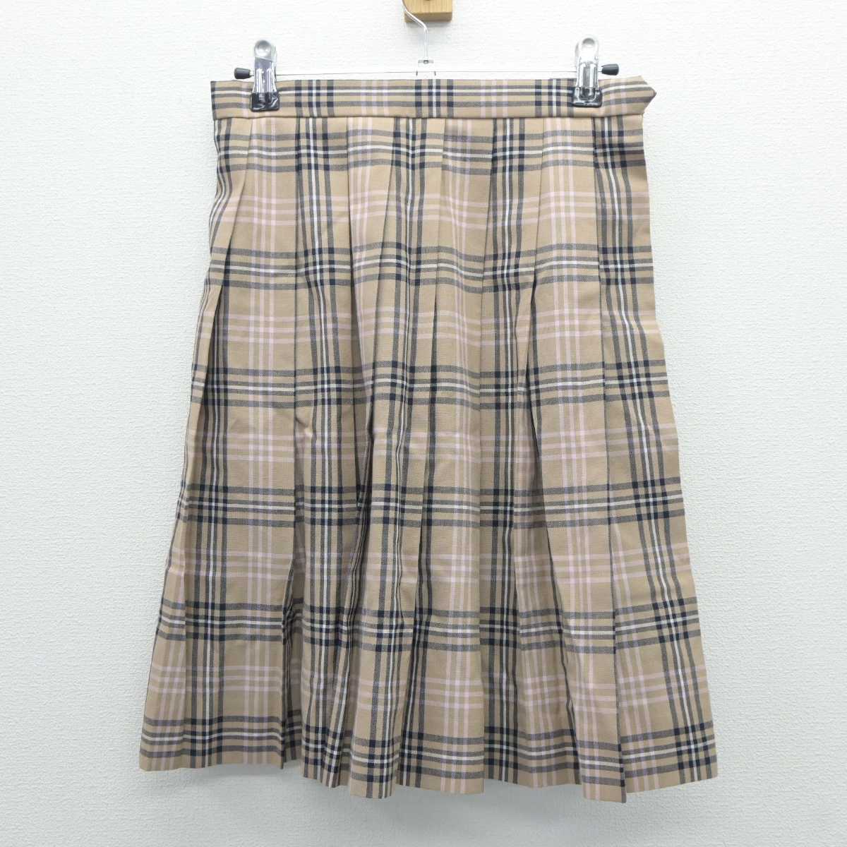 【中古】福岡県 誠修高等学校 女子制服 3点 (シャツ・スカート) sf060601