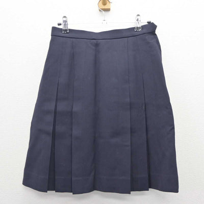 【中古】岡山県 明誠学院高等学校 女子制服 2点 (スカート) sf060610