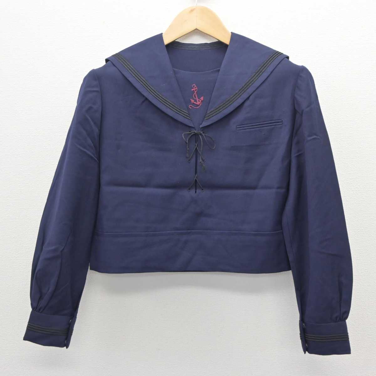 【中古】東京都 雙葉高等学校 女子制服 1点 (セーラー服) sf060612