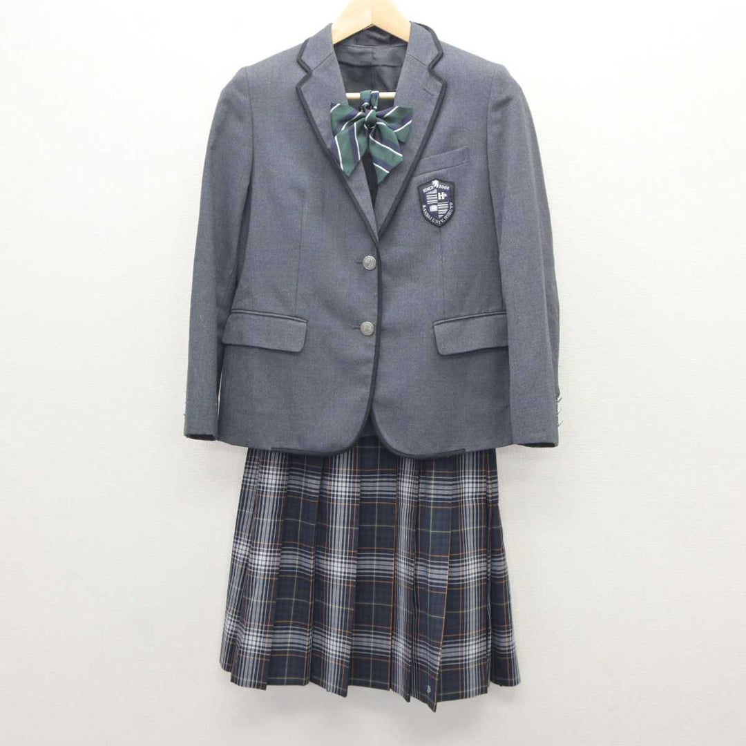 【中古】大阪府 関西大学北陽高等学校 女子制服 5点 (ブレザー・ニット・スカート) sf060617 | 中古制服通販パレイド