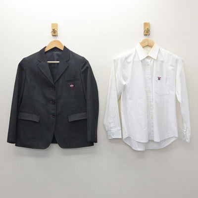 【中古】大阪府 関西大学北陽中学校 女子制服 3点 (ブレザー・シャツ・スカート) sf060618