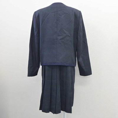 【中古】熊本県 熊本国府高等学校 女子制服 2点 (ブレザー・ジャンパースカート) sf060625