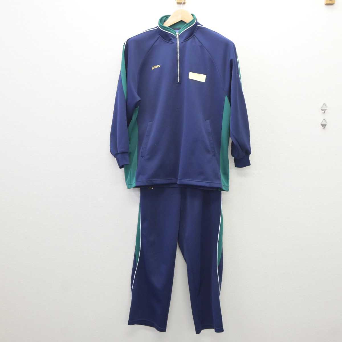 【中古】福島県 あさか開成高等学校 女子制服 2点 (ジャージ 上・ジャージ 下) sf060631