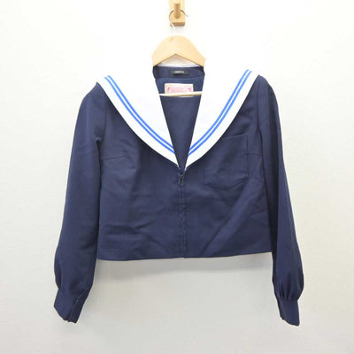 【中古】愛知県 守山西中学校 女子制服 2点 (セーラー服・スカート) sf060658