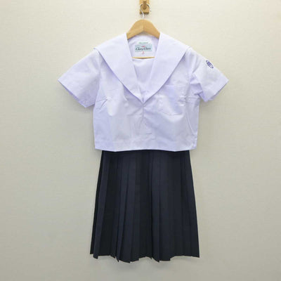 【中古】愛知県 安城北中学校 女子制服 3点 (セーラー服・スカート) sf060663