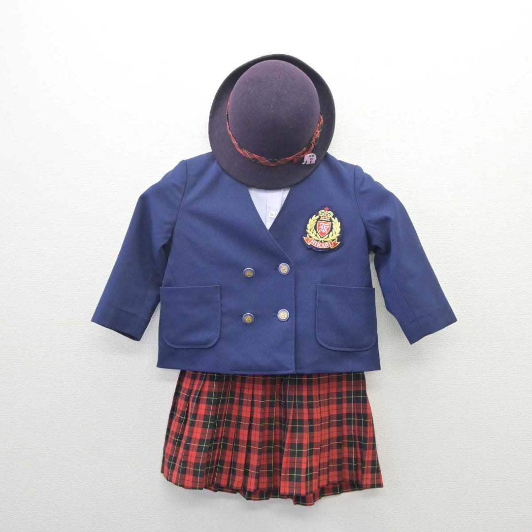 中古】大阪府 光明幼稚園 女子制服 4点 (ブレザー・シャツ・スカート) sf060666 | 中古制服通販パレイド