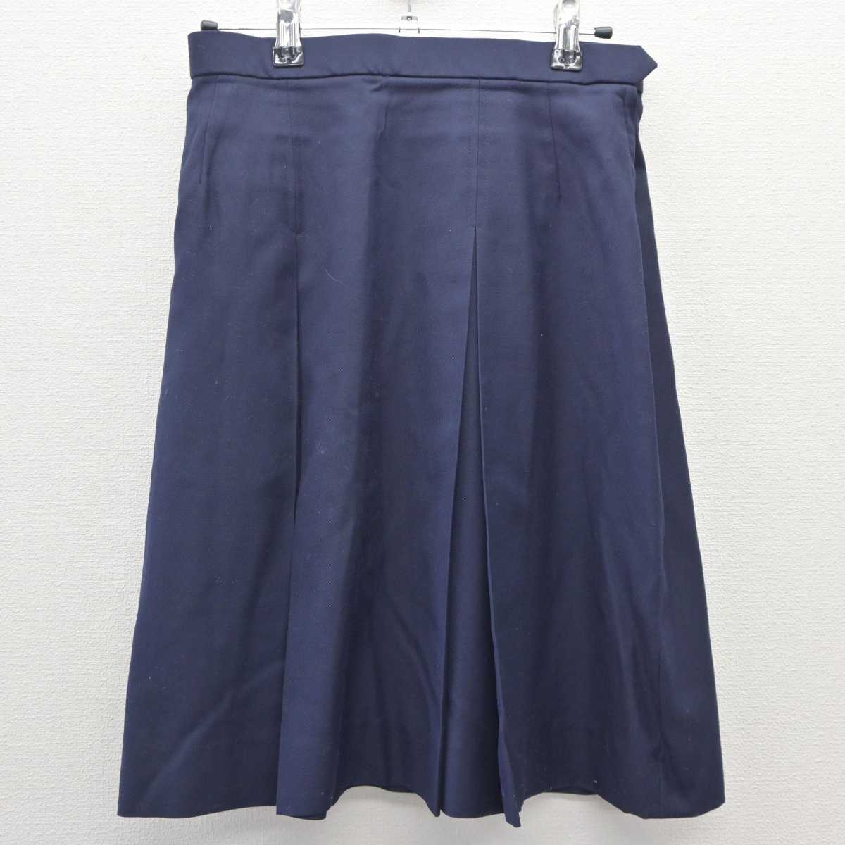 【中古】埼玉県 伊奈学園総合高等学校 女子制服 2点 (ベスト・スカート) sf060689