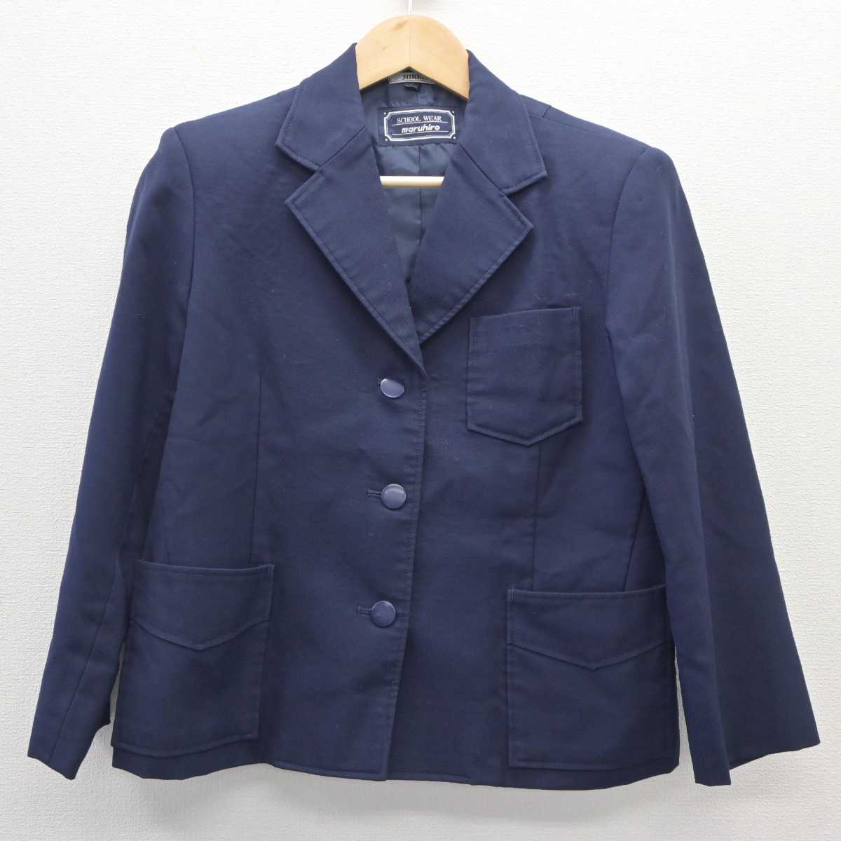 【中古】埼玉県 上尾市立東中学校 女子制服 3点 (ブレザー・スカート) sf060690